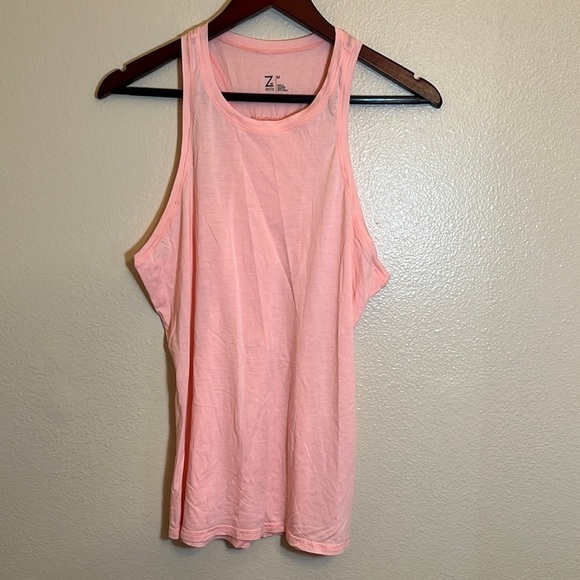 𝅺ZELLA Pink Athletic Tank Top - Picture 1 of 11